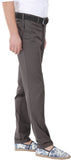 Zobello Slim Fit Men's Grey Trousers