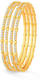 Sukkhi Copper Yellow Gold Bangle Set