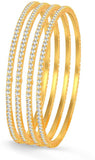 Sukkhi Copper Yellow Gold Bangle Set