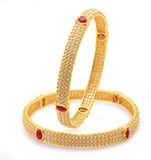 Sukkhi Alloy Yellow Gold Bangle Set