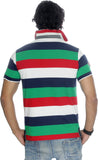 Ocean 9 Striped Men's Polo T-Shirt