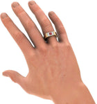 BlueStone The Emperor Yellow Gold Diamond, Ruby 18 K Ring