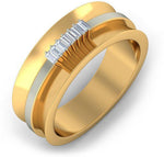 BlueStone The Unity Yellow Gold Diamond 18 K Ring