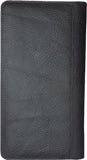 KAN Long Travel Passport Organizer & Cheque Book Pouch Document Holder with Zip For Men and Women
