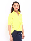 Dressberry Women's Solid Casual Shirt