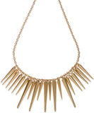 Fayon Golden chic spikes Alloy Necklace