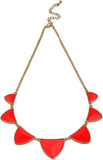 Fayon Red chic Alloy Necklace
