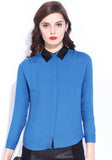 D Muse by Dressberry Women's Solid Casual Shirt