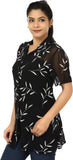 Eves Pret A Porter Women's Printed Casual Shirt