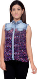 Lamora Women's Checkered Casual Shirt
