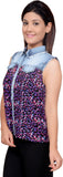 Lamora Women's Checkered Casual Shirt