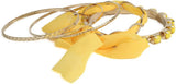 Shining Diva Alloy Bangle Set
