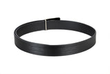 Ligans NY Men Formal Black Genuine Leather Belt