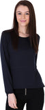Sugar Her Casual Full Sleeve Solid Women's Top