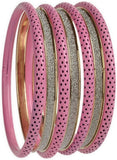 Shining Diva Alloy Bangle Set
