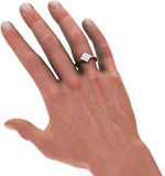 BlueStone The Marvel Yellow Gold Diamond 18 K Ring