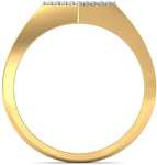 BlueStone The Marvel Yellow Gold Diamond 18 K Ring