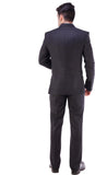 Maveric Pleasing Single Breasted Solid Men's Suit