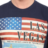 Okane Printed Men's Round Neck T-Shirt