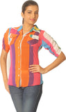 Jazzup Women's Striped Casual Shirt