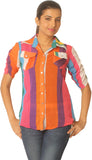 Jazzup Women's Striped Casual Shirt