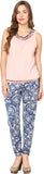 Rose Vanessa Casual 3/4 Sleeve Printed Women's Top