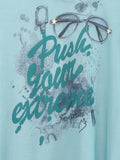 HRX Casual Short Sleeve Printed Women's Top