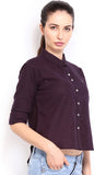 HRX Women's Solid Casual Shirt