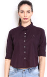 HRX Women's Solid Casual Shirt