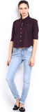 HRX Women's Solid Casual Shirt