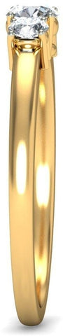 BlueStone The Aureus Gold Diamond 18 K Ring