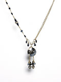 Galz4ever Half & Half Beaded Pendant Alloy Necklace