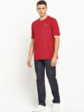 Officers Choice Solid Men's Round Neck T-Shirt