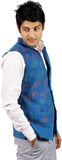 Pulpypapaya Sleeveless Printed Men's Jacket