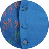 Pulpypapaya Sleeveless Printed Men's Jacket