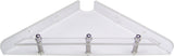 Transtal 'Triangle' Corner 8' Acrylic Wall Shelf
