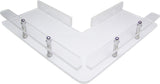 Transtal 'V' Edge 10' Acrylic Wall Shelf