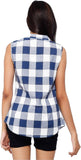 Cottinfab Women's Checkered Casual Shirt