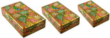 Craftuno Handcrafted Paper Mache Box - Set of 3 Showpiece Vanity Decorative
