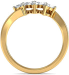 BlueStone The Juliette Yellow Gold Diamond 18 K Ring