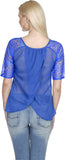 Aussehen Women's Solid Casual Shirt