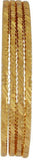 Rejewel Alloy 18K Yellow Gold Bangle