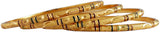 Rejewel Alloy 18K Yellow Gold Bangle