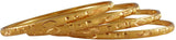 Rejewel Alloy 18K Yellow Gold Bangle