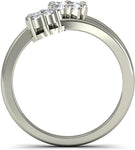 BlueStone The Diva White Gold Diamond 18 K Ring