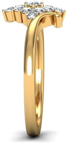 BlueStone The Princess Gold Diamond 18 K Ring