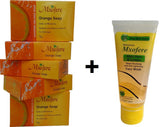 Mxofere Combo Orange Soap And Aloevera Lemon Facewash Kit