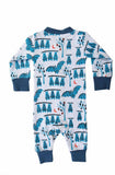 Earth Conscious Graphic Print Baby Boy's Jumpsuit