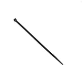 Tycab 10 inch Black (250 mm x 3.6 mm) - 1 Pack of 100 Nylon Standard Cable Tie
