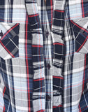 Eves Pret A Porter Women's Checkered Casual Shirt